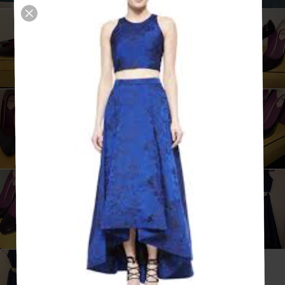 Alice and Olivia matching top and skirt